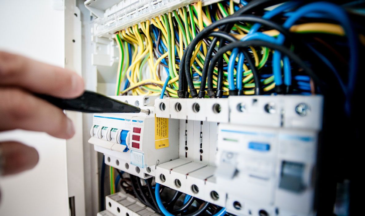 Distribution Board Distribution Board being checked